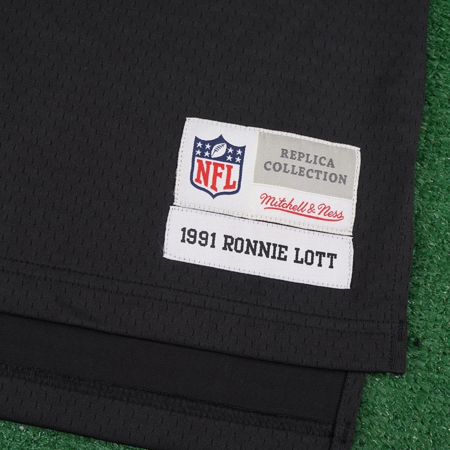 Ronnie Lott 1991 Oakland Raiders Home Black Legacy Jersey | CTJS3272