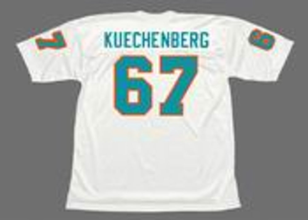Miami Dolphins Bob Kuechenberg NFL jersey front view