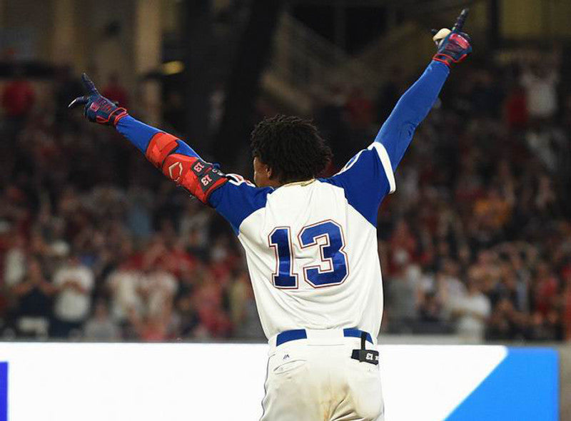 Ronald Acuna Jr Atlanta Braves 1970S Home Throwback Baseball Stitched Jersey | CTJS0521