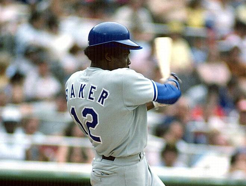 Dusty Baker Los Angeles Dodgers 1981 Throwback Away Baseball Stitched Jersey | CTJS2192