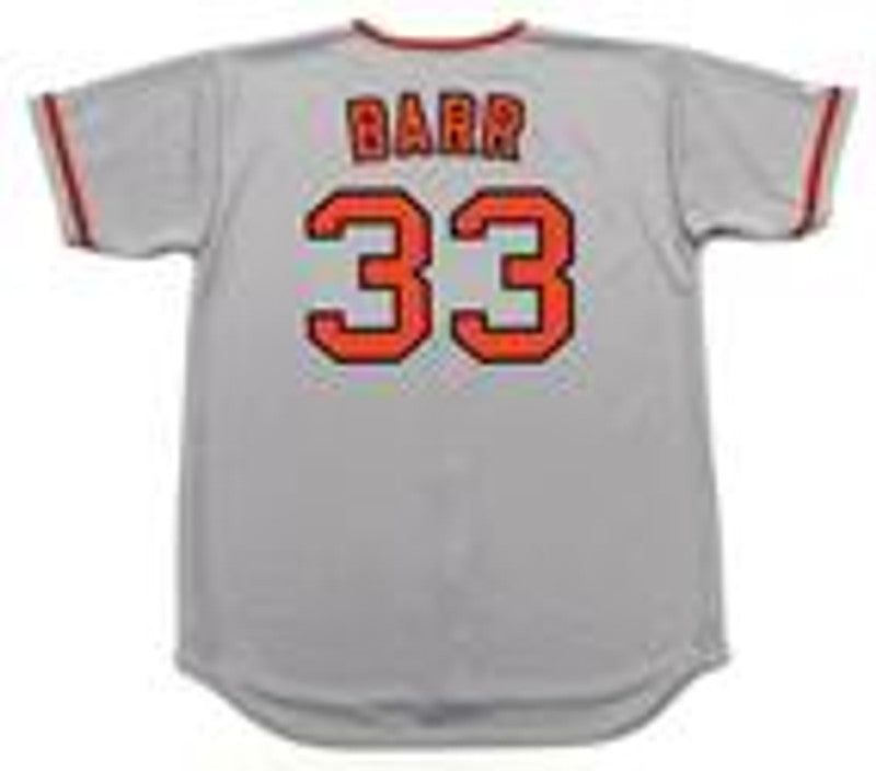 Jim Barr San Francisco Giants 1973 Cooperstown Away Baseball Stitched Jersey | CTJS1707