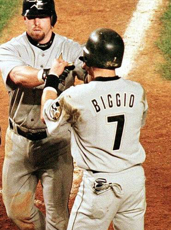 Craig Biggio Houston Astros 1999 Throwback Away Baseball Stitched Jersey | CTJS2474