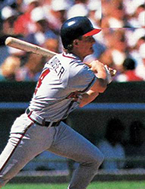 Jeff Blauser Atlanta Braves 1995 Away Throwback Baseball Stitched Jersey | CTJS1751