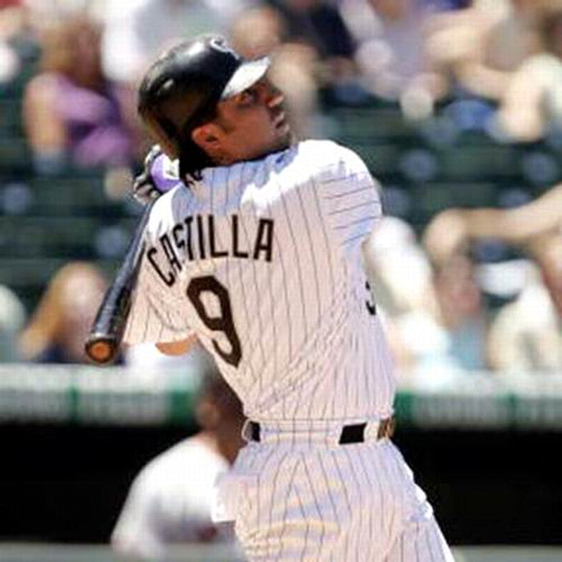 Vinny Castilla Colorado Rockies 2004 Throwback Home Baseball Stitched Jersey | CTJS0107