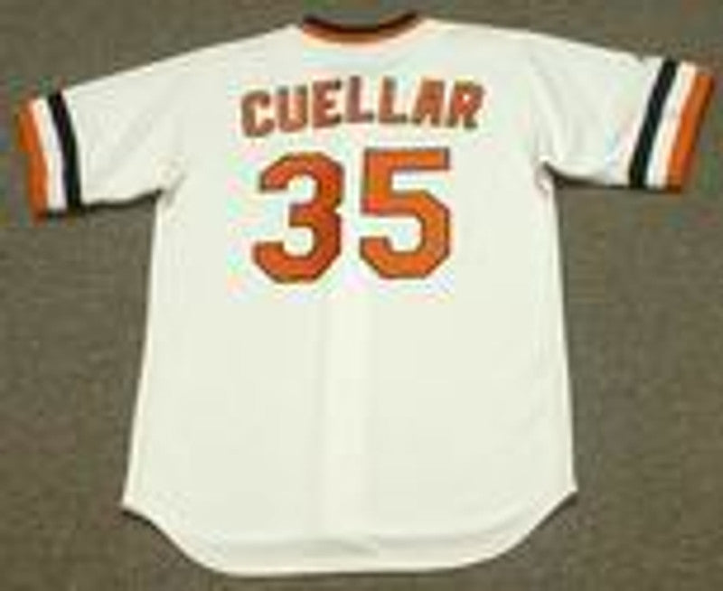 Mike Cuellar Baltimore Orioles 1974 Cooperstown Throwback Baseball Stitched Jersey | CTJS1076