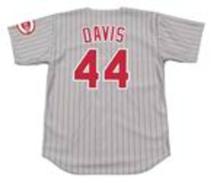 Eric Davis Cincinnati Reds 1996 Throwback Away Baseball Stitched Jersey | CTJS2137
