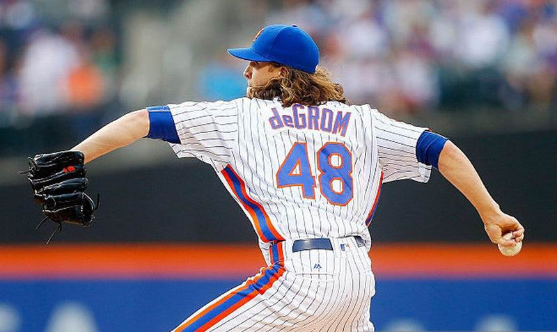 Jacob Degrom New York Mets 1986 Throwback Home Baseball Stitched Jersey | CTJS1799