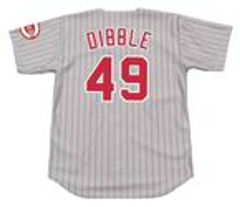 Rob Dibble Cincinnati Reds 1993 Throwback Away Baseball Stitched Jersey | CTJS0626