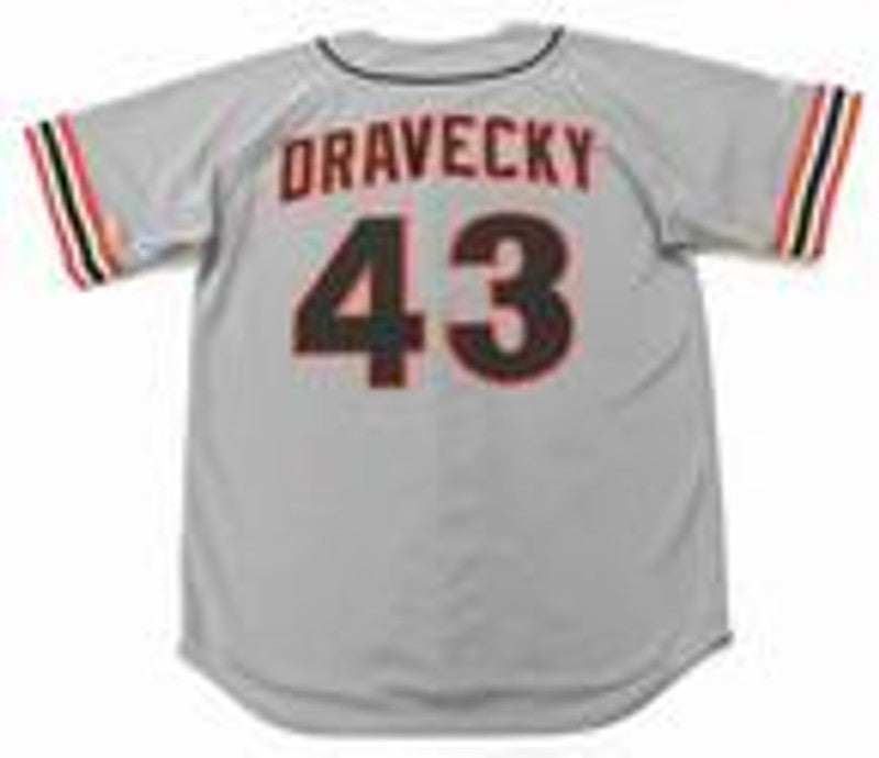 Dave Dravecky San Francisco Giants 1987 Cooperstown Away Baseball Stitched Jersey | CTJS2405