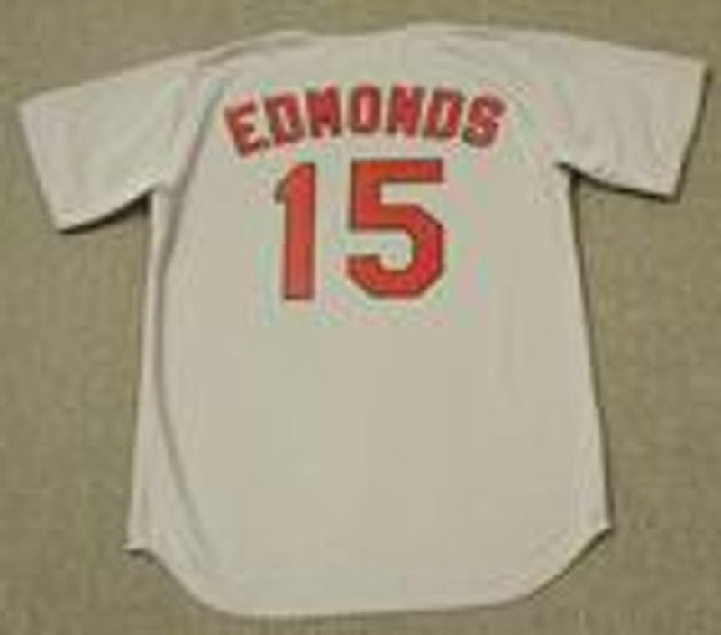 Jim Edmonds St Louis Cardinals 2000 Cooperstown Throwback Away Stitched Baseball Jersey | CTJS1694