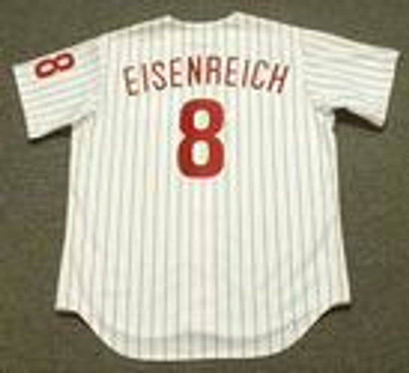 Jim Eisenreich Philadelphia Phillies 1993 Throwback Home Baseball Stitched Jersey | CTJS1692