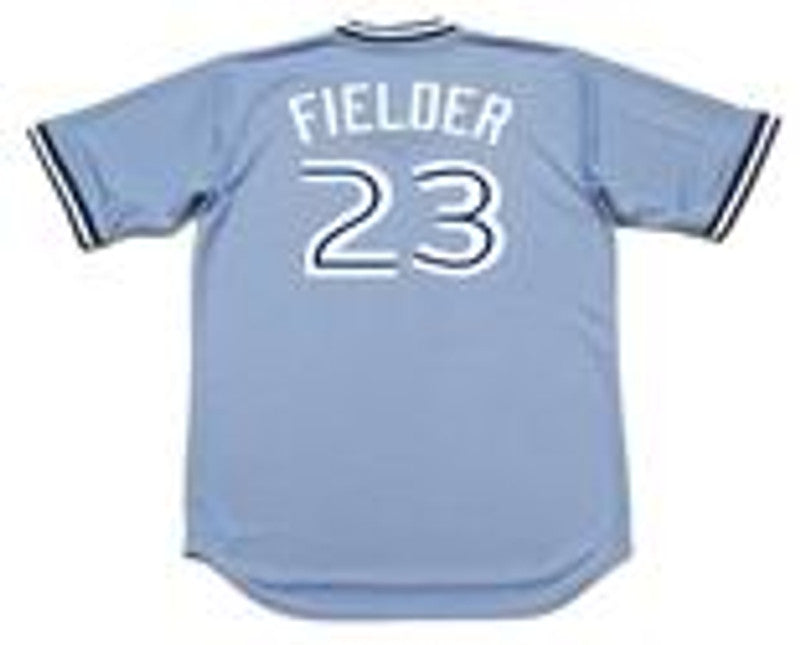 Cecil Fielder Toronto Blue Jays 1987 Cooperstown Away Baseball Stitched Jersey | CTJS2634