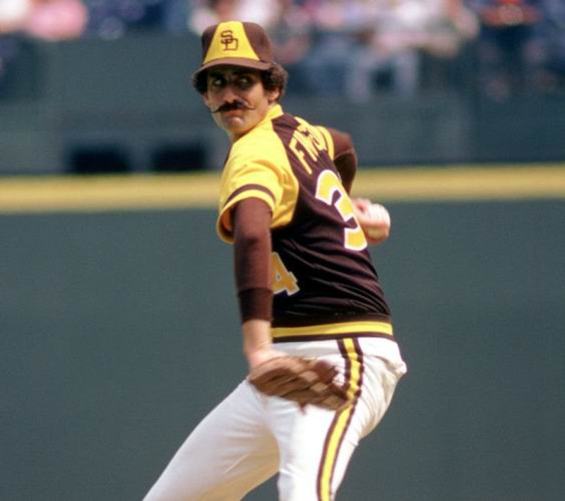 Rollie Fingers San Diego Padres 1979 Away Baseball Stitched Baseball Jersey | CTJS0563