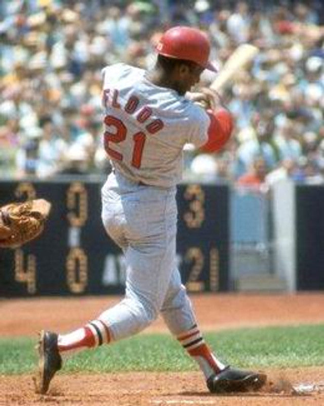Curt Flood St Louis Cardinals 1967 Cooperstown Throwback Away Stitched Jersey | CTJS2467