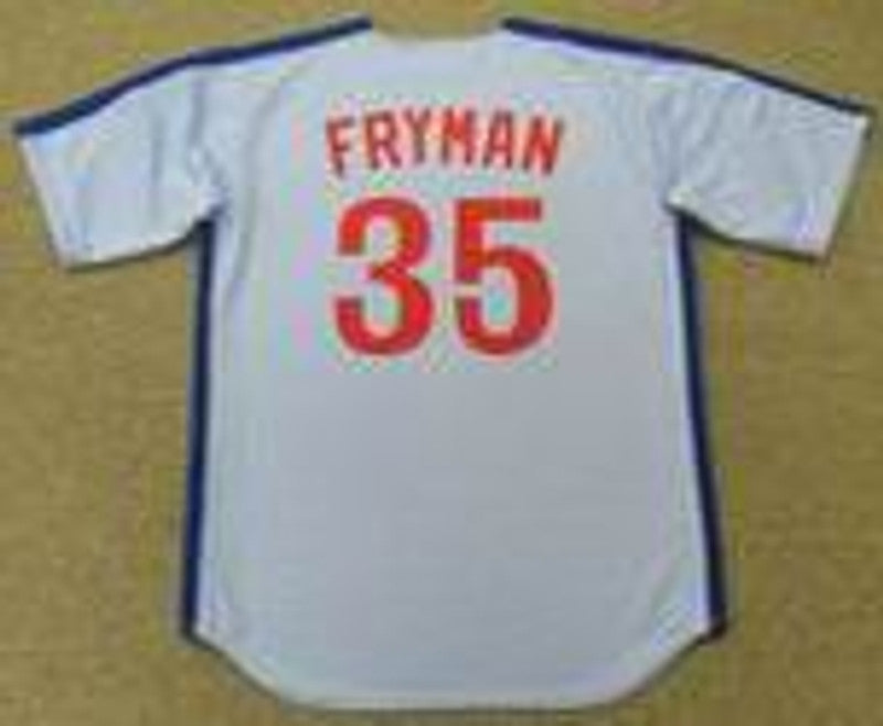 Woodie Fryman Montreal Expos 1981 Cooperstown Away Baseball Stitched Jersey | CTJS0015