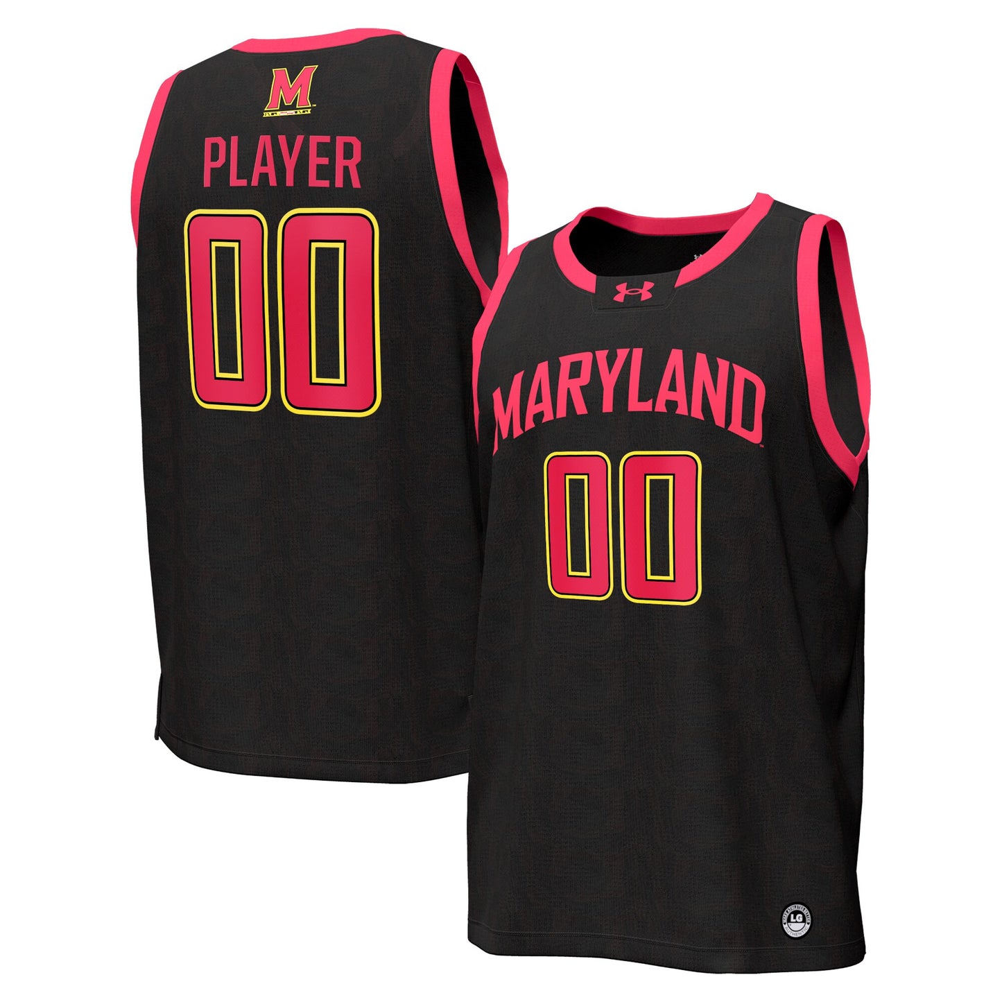 Maryland Terrapins Unisex Pick-A-Player Women's Basketball Replica Jersey - Black | Stitched College Jersey TJS72221