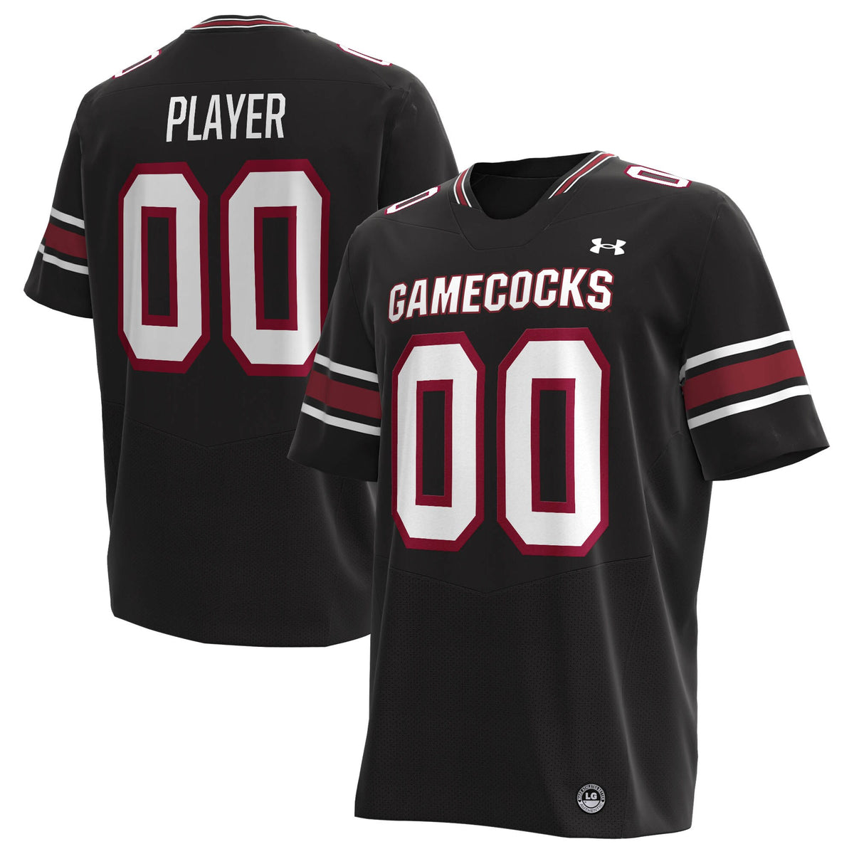 South Carolina Gamecocks Alternate Pick-A-Player Replica Football Jersey - Black | Stitched College Jersey TJS72136