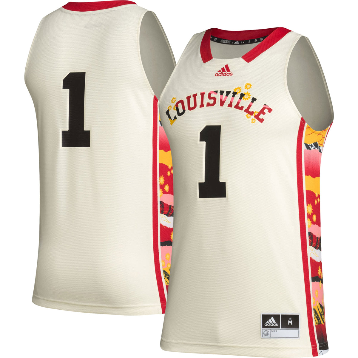 #1 Louisville Cardinals Honoring Black Excellence Basketball Jersey - Khaki | Stitched College Jersey TJS72131