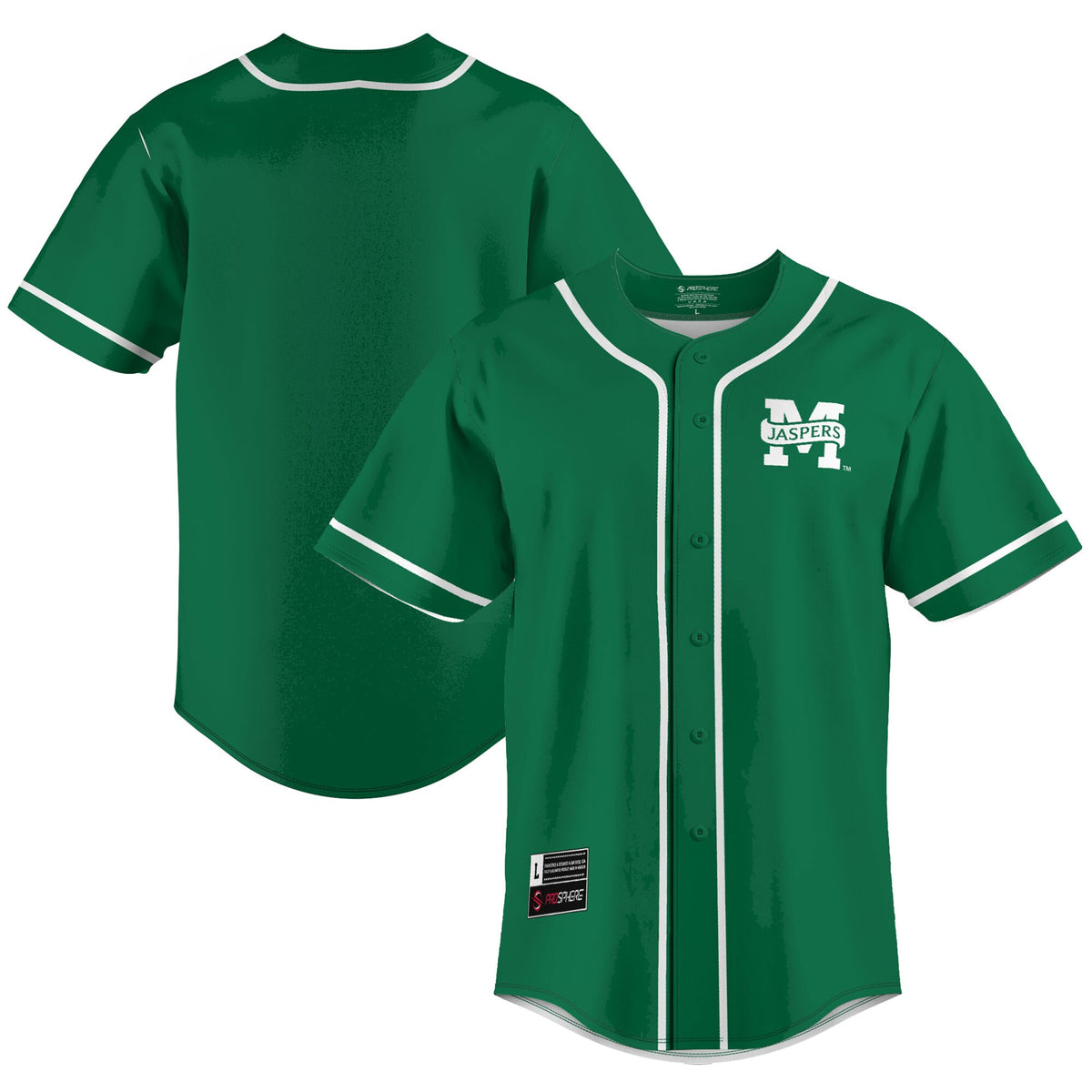 Manhattan Jaspers GameDay Greats Lightweight Baseball Jersey - Kelly Green | Stitched College Jersey TJS72160