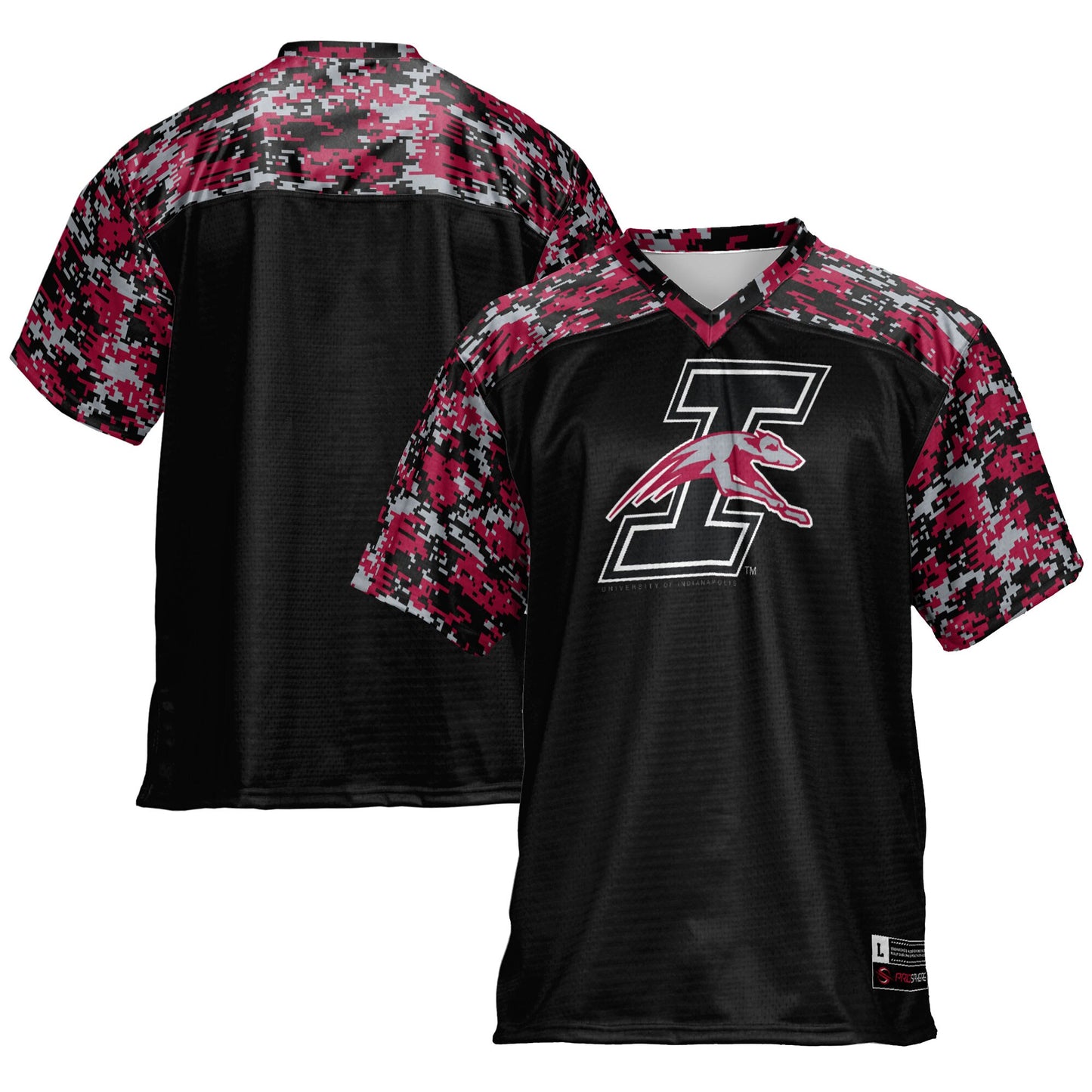 IUPUI Jaguars GameDay Greats Football Jersey - Black | Stitched College Jersey TJS72522