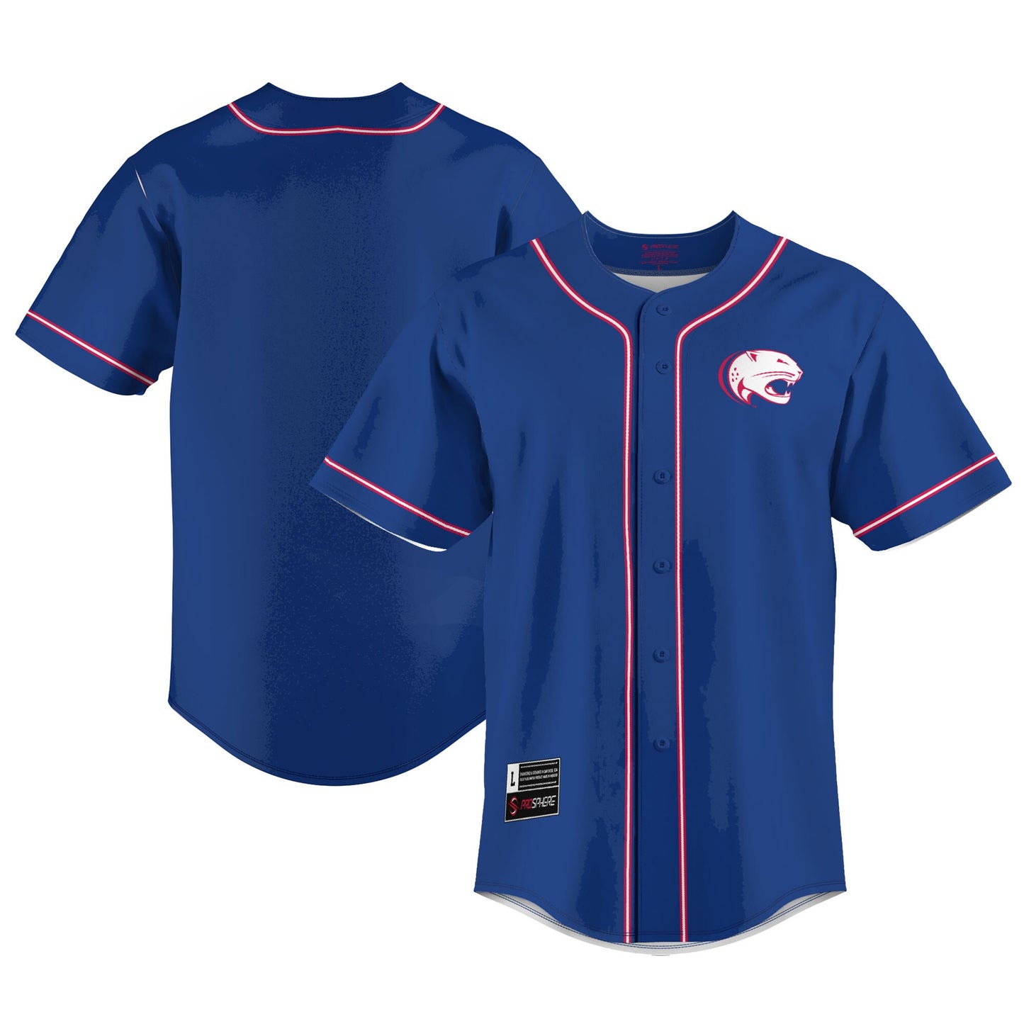 South Alabama Jaguars GameDay Greats Lightweight Baseball Jersey - Blue | Stitched College Jersey TJS72577