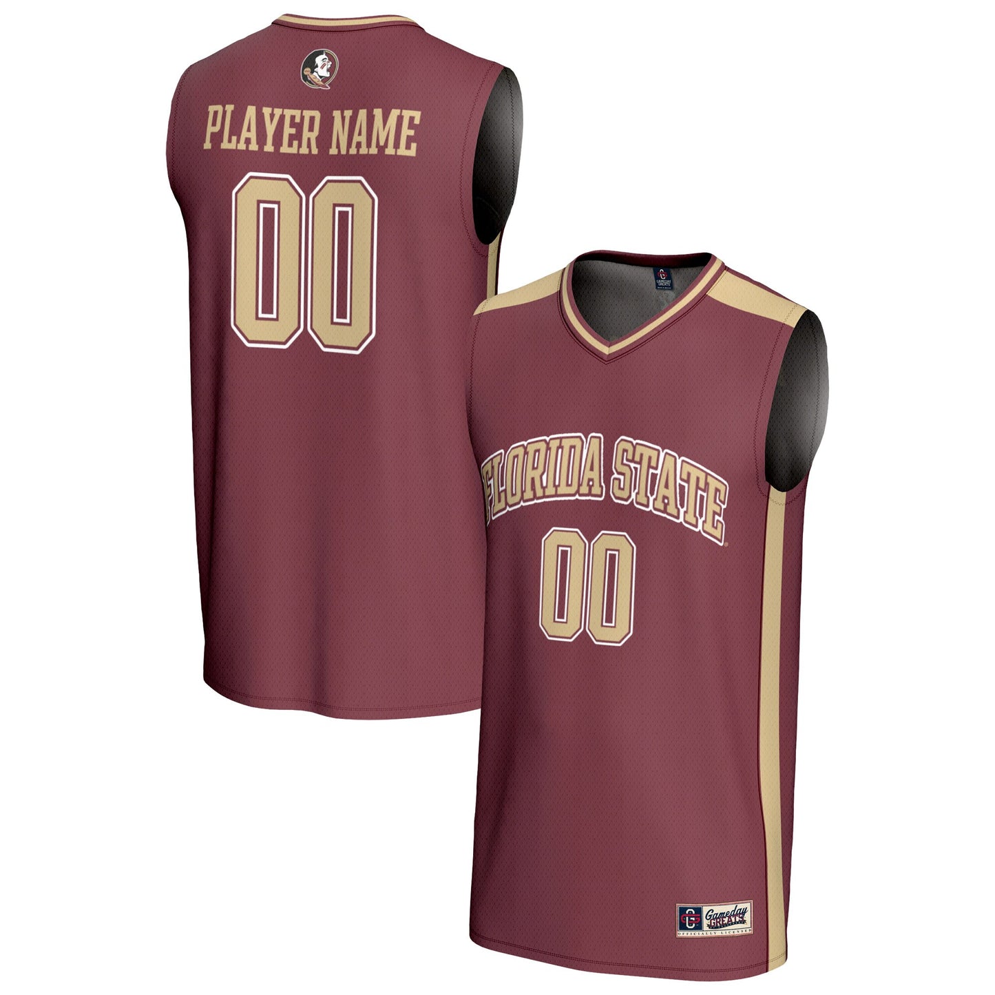 Florida State Seminoles GameDay Greats Unisex Pick-A-Player Lightweight Women's Basketball Fashion Jersey - Garnet | Stitched College Jersey TJS72389