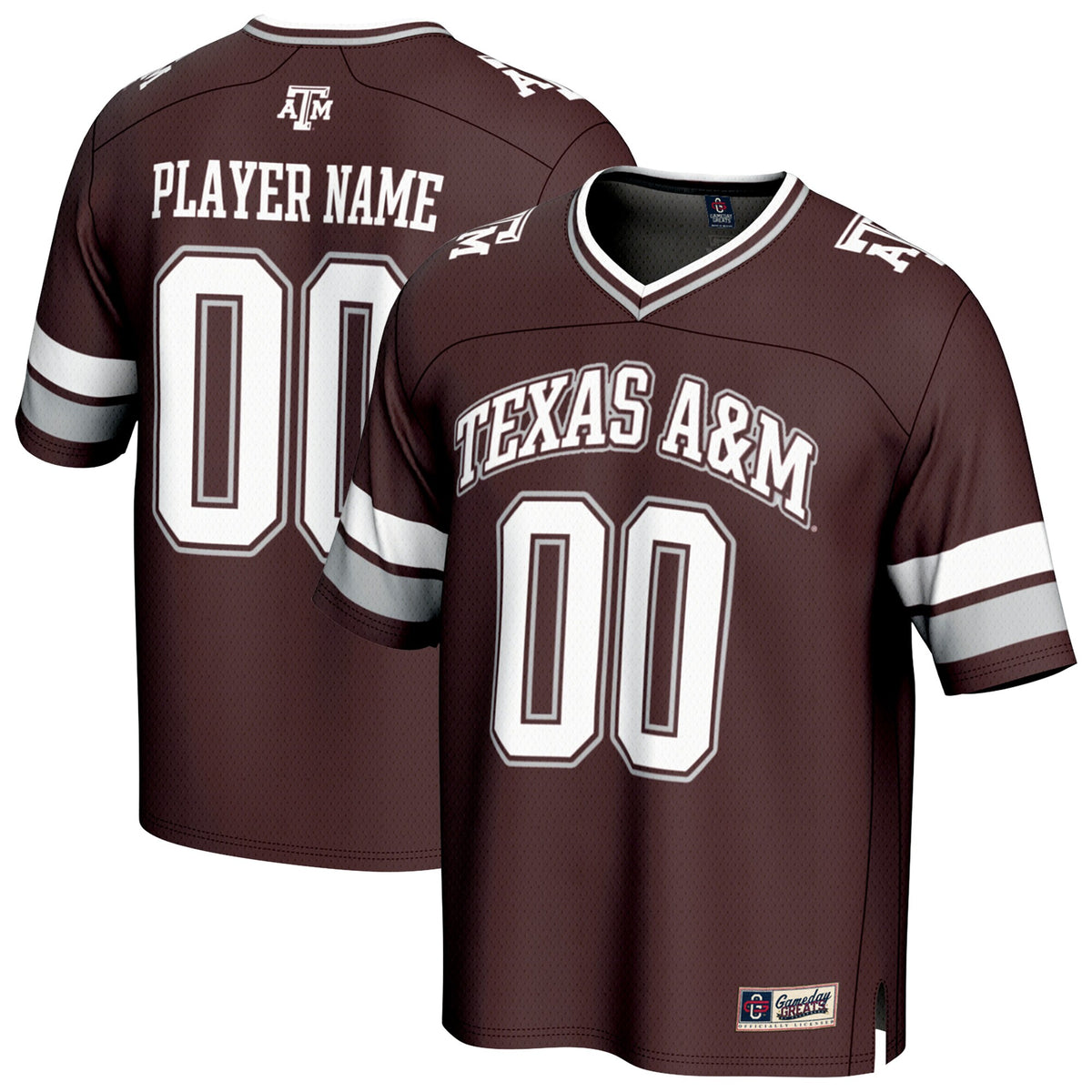 Texas A&M Aggies GameDay Greats Unisex Pick-A-Player Football Fashion Jersey - Maroon | Stitched College Jersey TJS72509