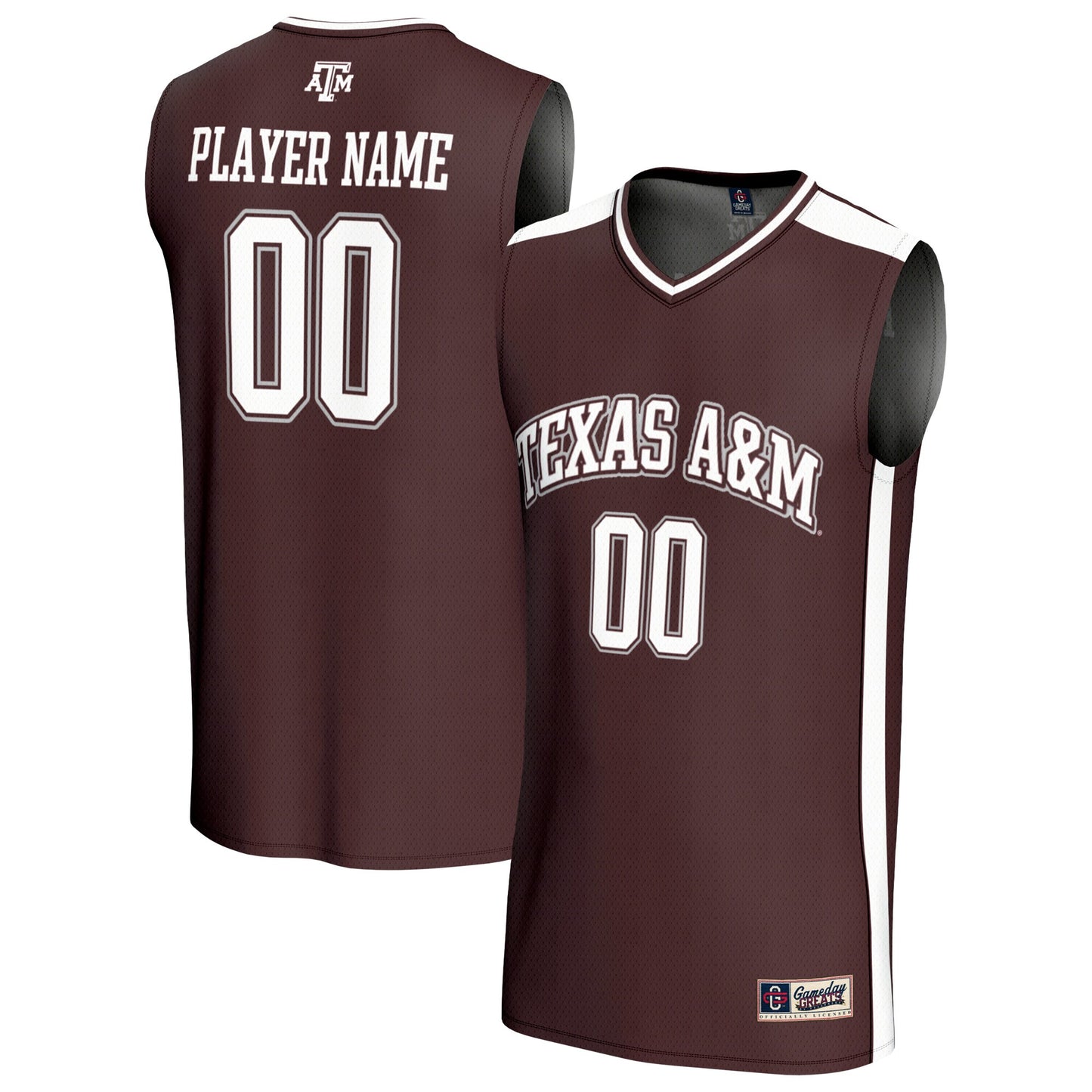 Texas A&M Aggies GameDay Greats Unisex Lightweight Collegiate Men's Basketball Pick-A-Player Fashion Jersey - Maroon | Stitched College Jersey TJS72989