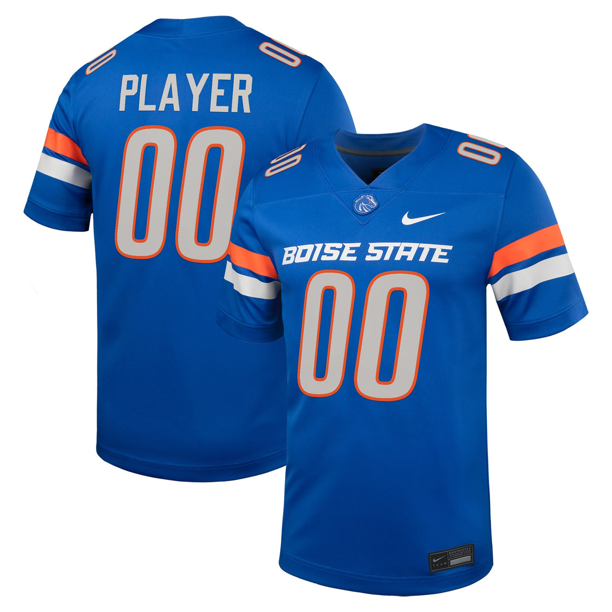 Boise State Broncos Pick-A-Player Football Game Jersey - Royal | Stitched College Jersey TJS72811