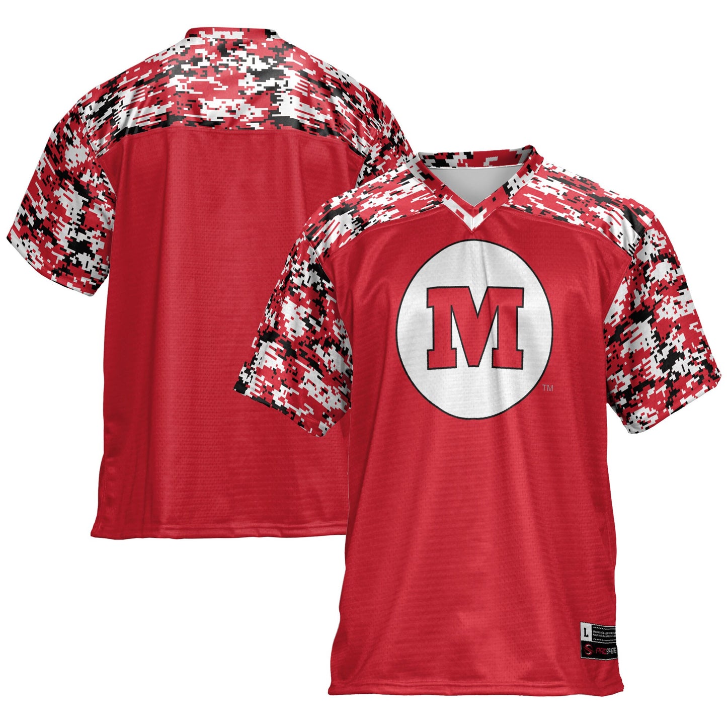 Monmouth College Fighting Scots GameDay Greats Football Jersey - Red | Stitched College Jersey TJS72851