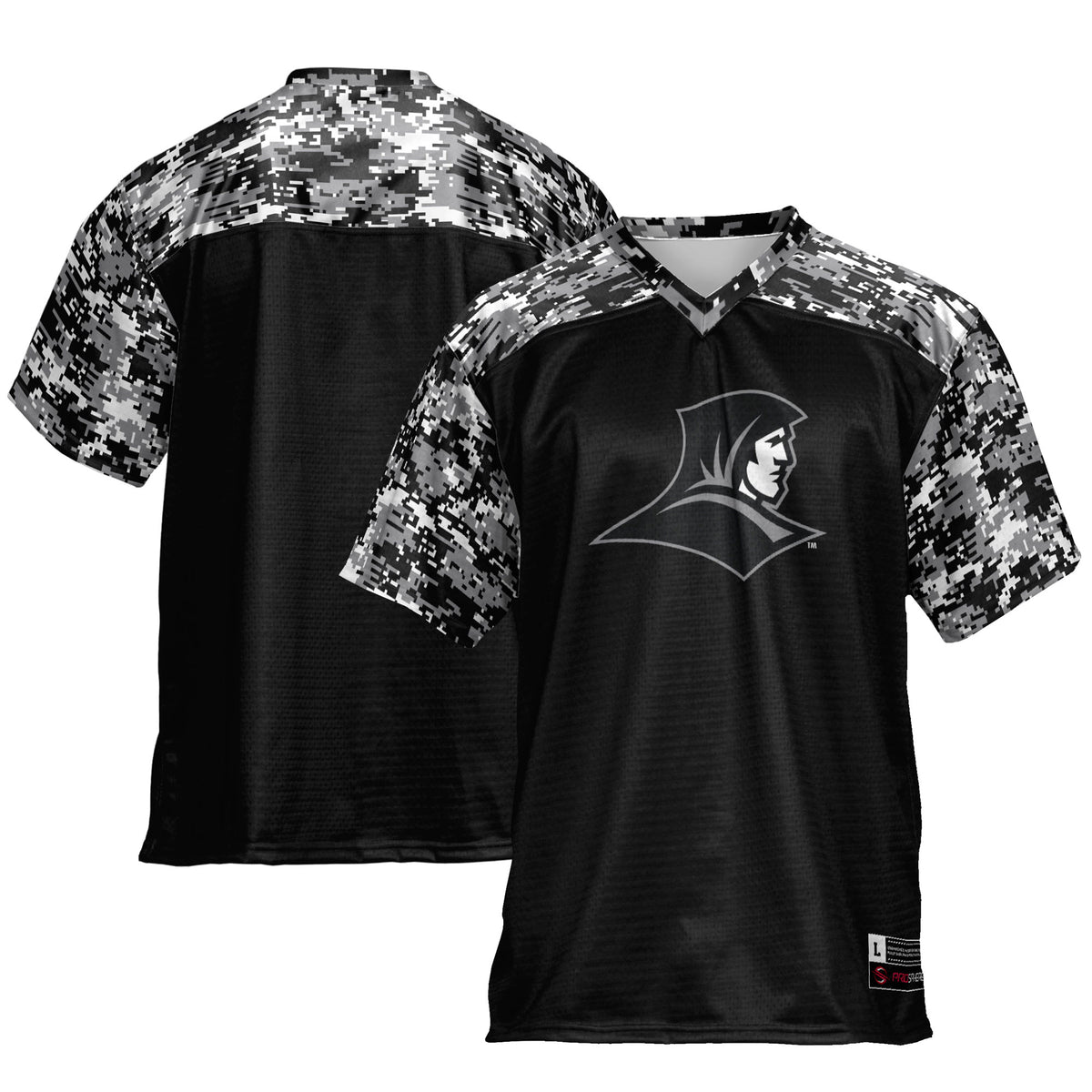 Providence Friars GameDay Greats Camo Football Jersey - Black | Stitched College Jersey TJS72961