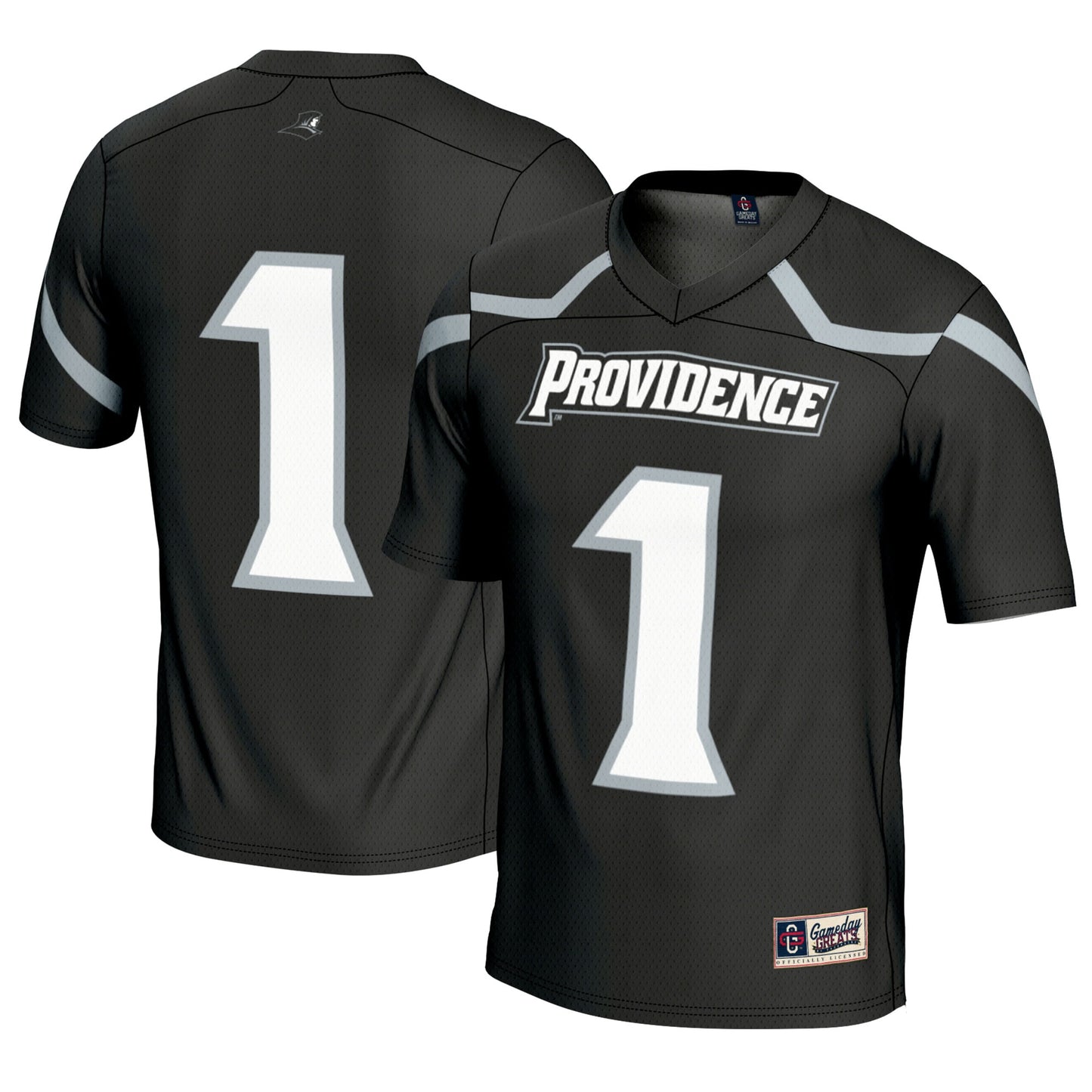 #1 Providence Friars GameDay Greats Lightweight Lacrosse Jersey - Black | Stitched College Jersey TJS72690