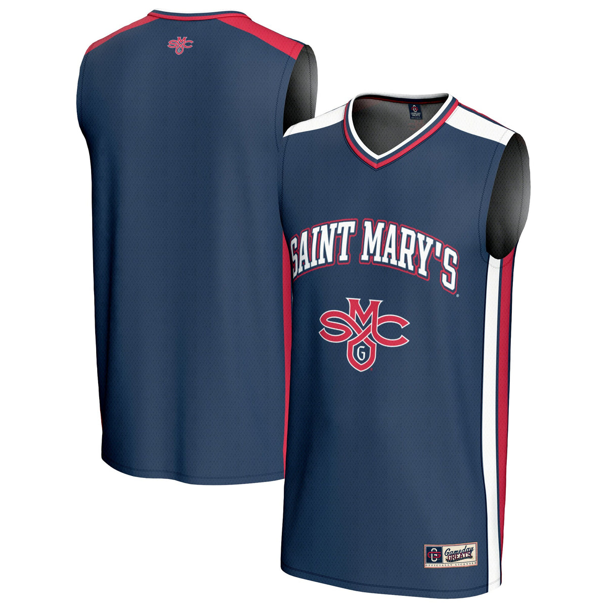 Saint Mary's Gaels GameDay Greats Unisex Spirit Basketball Jersey - Navy | Stitched College Jersey TJS72751
