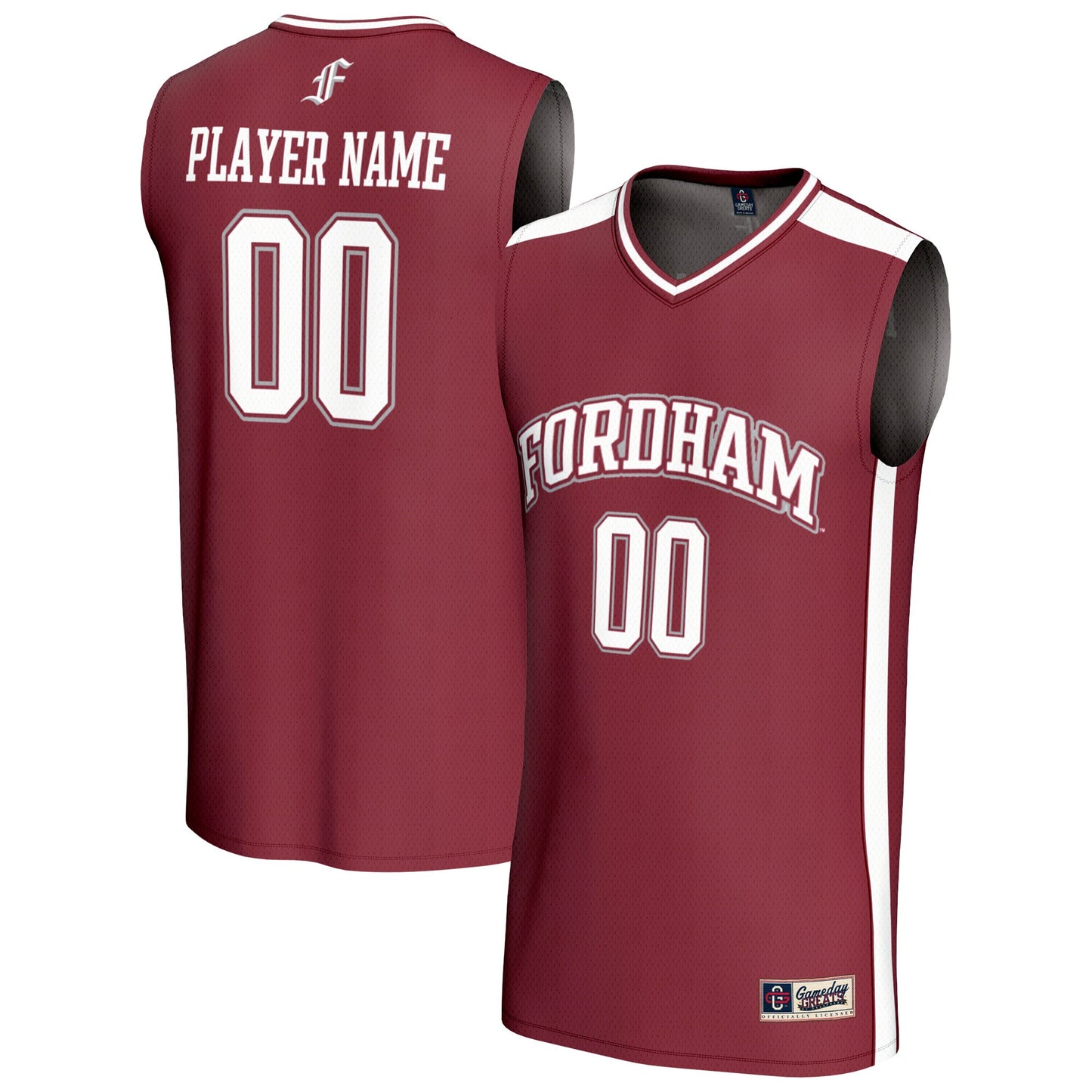 Fordham Rams GameDay Greats Unisex Lightweight Collegiate Women's Basketball Pick-A-Player Fashion Jersey - Maroon | Stitched College Jersey TJS72925