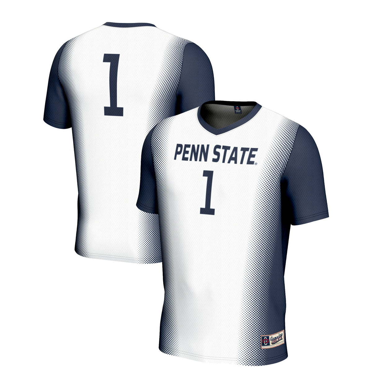#1 Penn State Nittany Lions GameDay Greats Unisex Lightweight Women's Soccer Jersey - White | Stitched College Jersey TJS72955