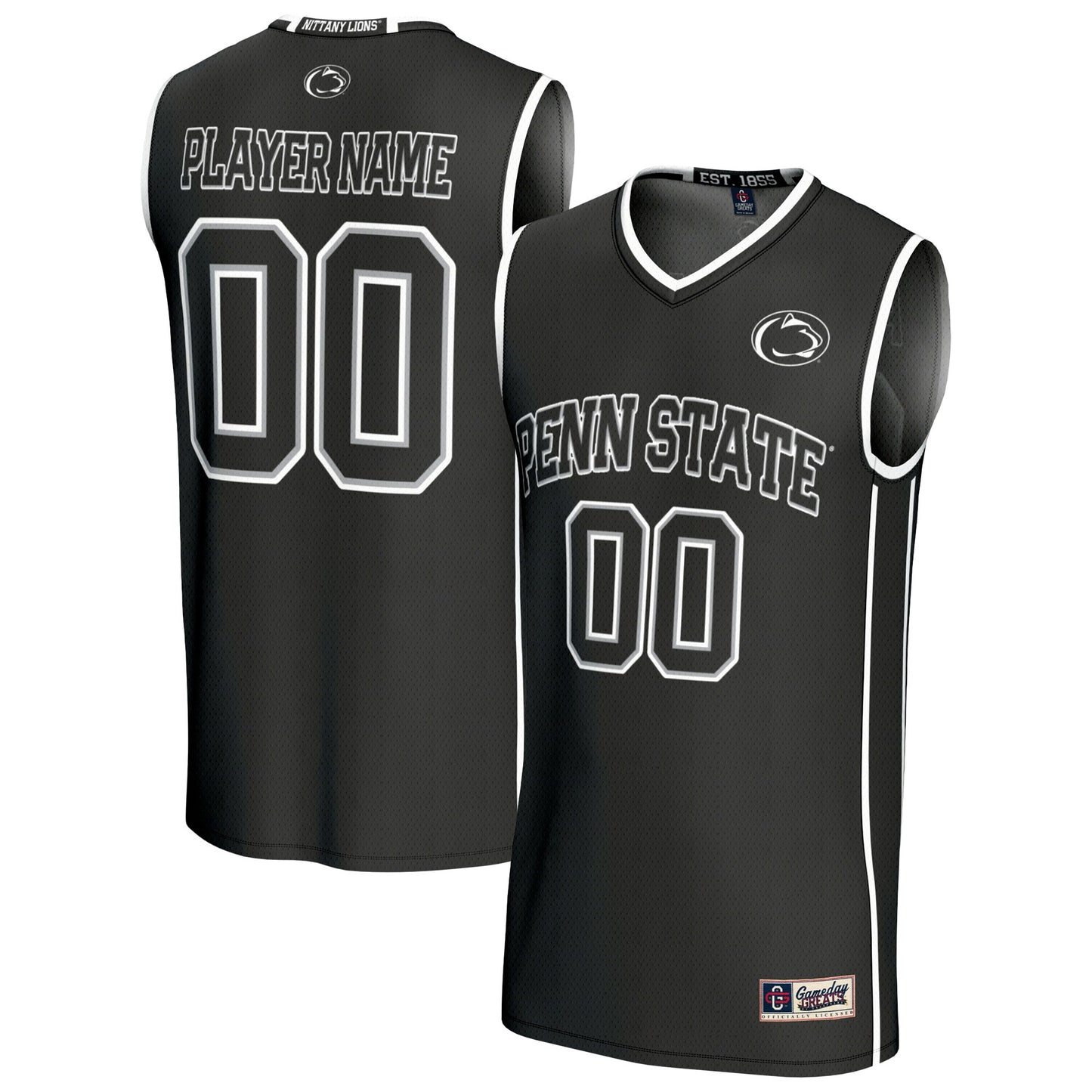 Penn State Nittany Lions GameDay Greats Unisex Pick-A-Player Lightweight Women's Basketball Fashion Jersey - Black | Stitched College Jersey TJS73084