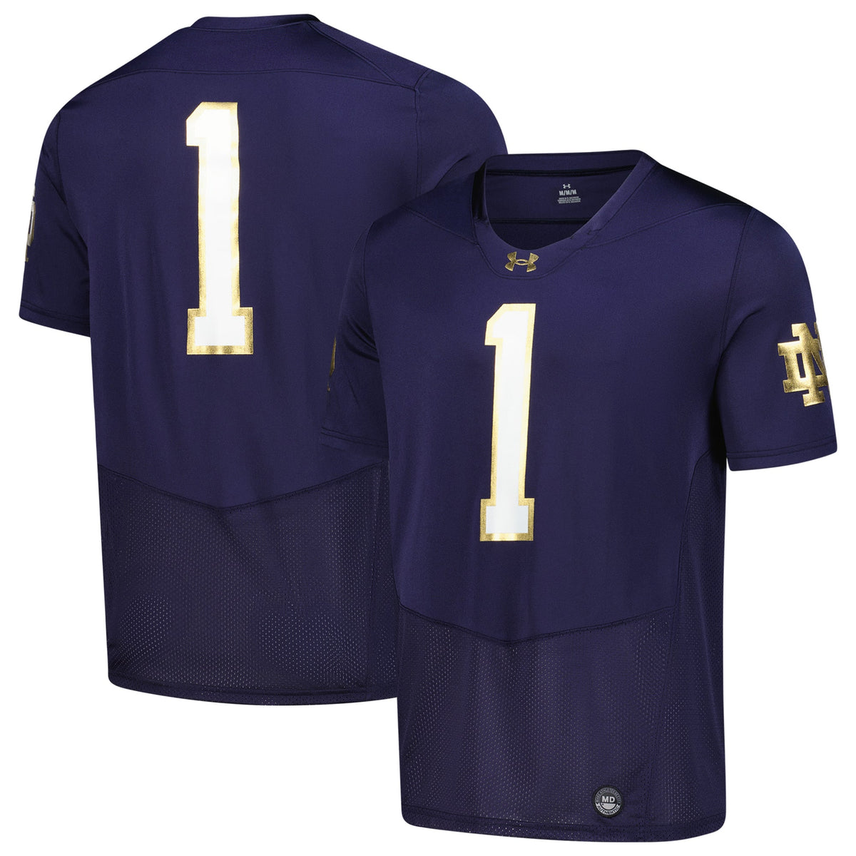 Notre Dame Fighting Irish Replica Football Jersey - Navy | Stitched College Jersey TJS73123