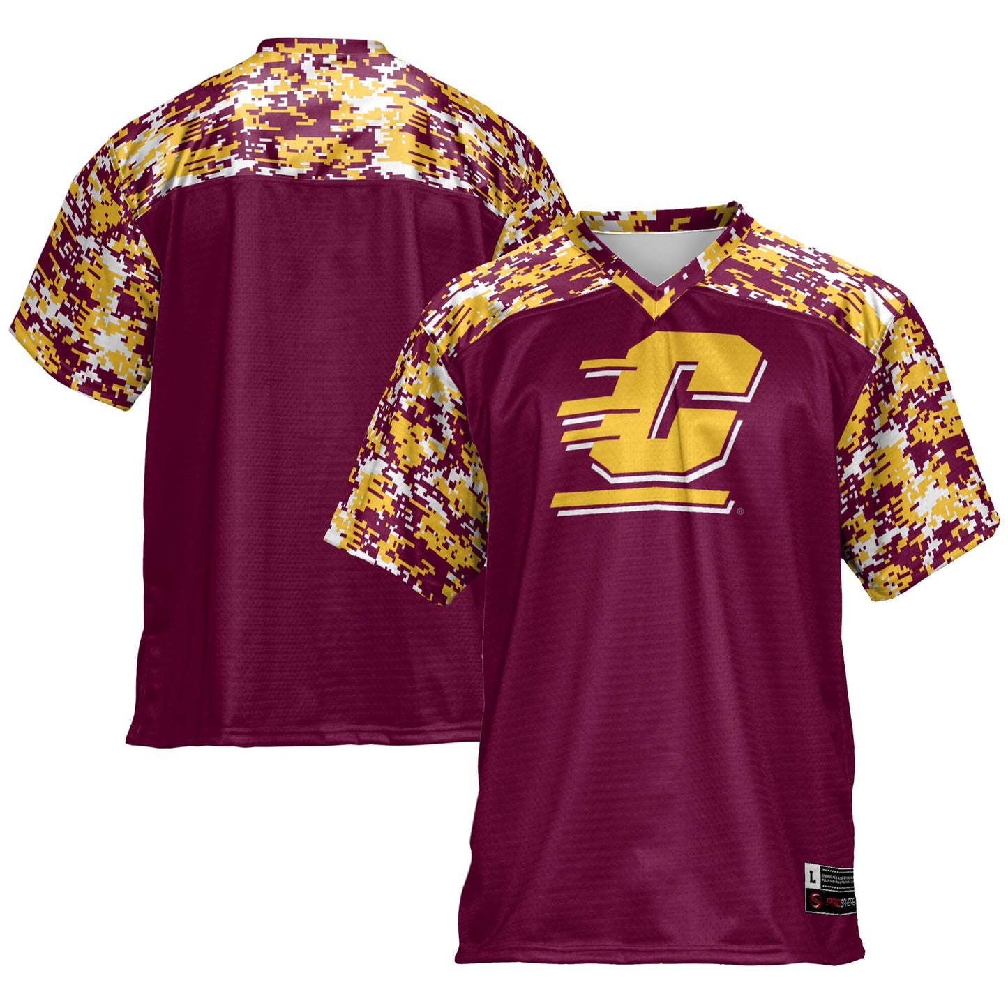 Central Michigan Chippewas GameDay Greats Football Jersey - Maroon | Stitched College Jersey TJS73036
