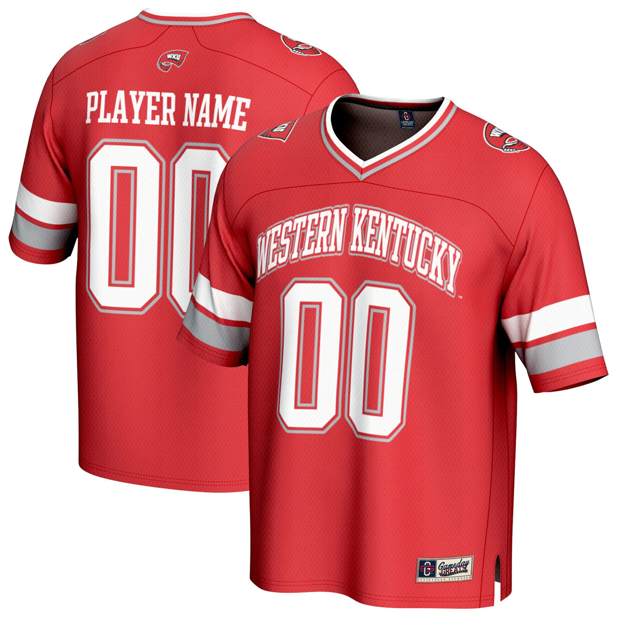 Western Kentucky Hilltoppers GameDay Greats Unisex Pick-A-Player Football Fashion Jersey - Red | Stitched College Jersey TJS73132