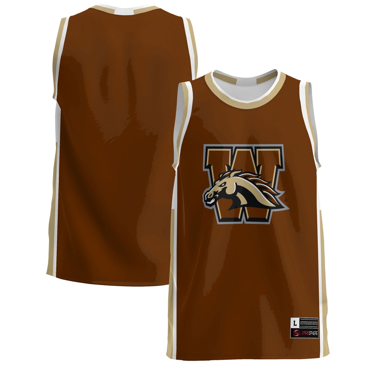 Western Michigan Broncos GameDay Greats Lightweight Basketball Jersey - Brown | Stitched College Jersey TJS73646