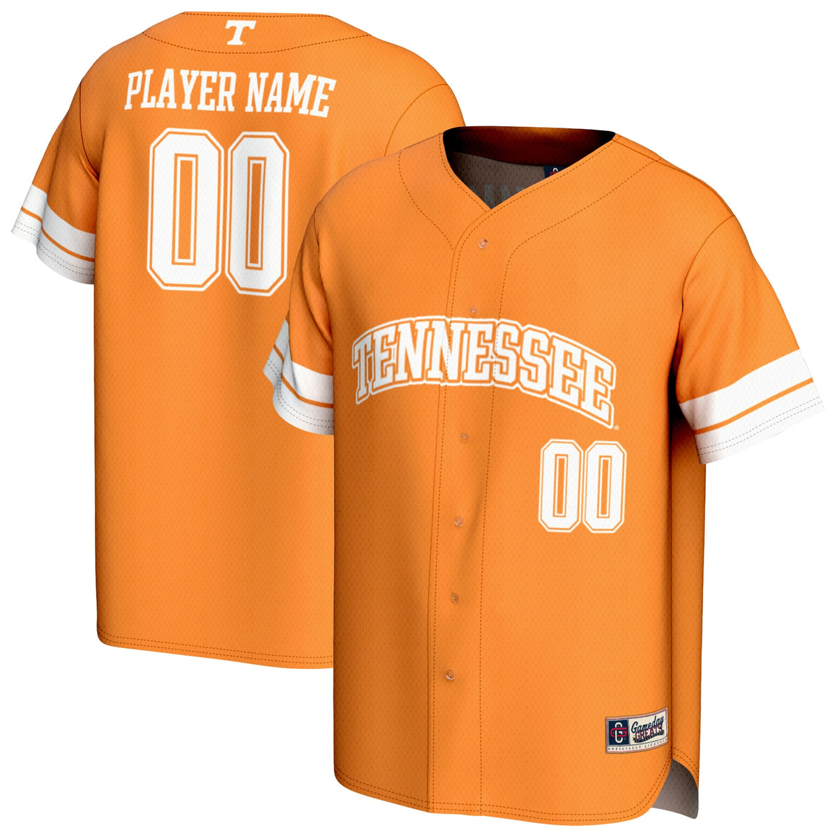 Tennessee Volunteers GameDay Greats Unisex Personalized Collegiate Baseball Fashion Jersey - Tennessee Orange | Stitched College Jersey TJS74232