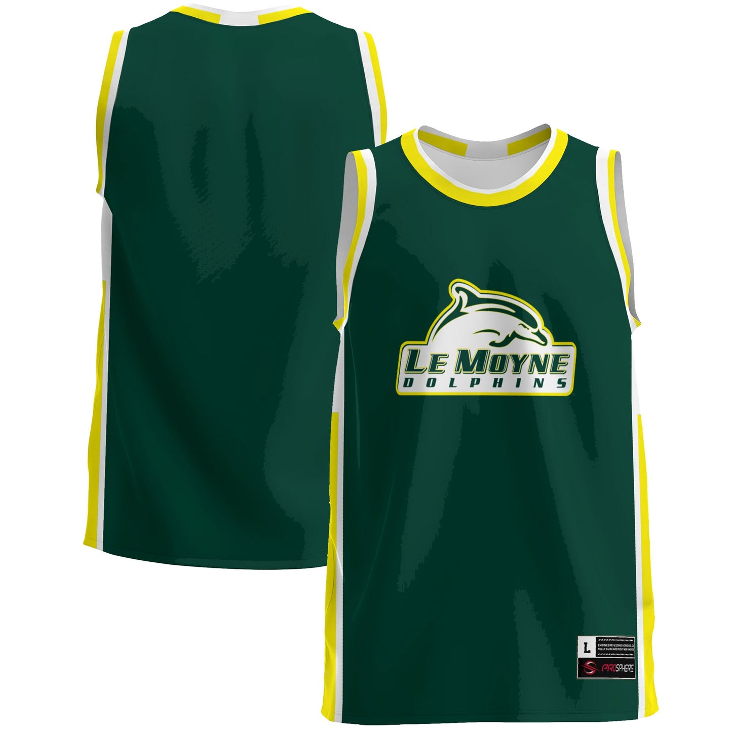 Le Moyne Dolphins GameDay Greats Lightweight Basketball Jersey - Green | Stitched College Jersey TJS74672