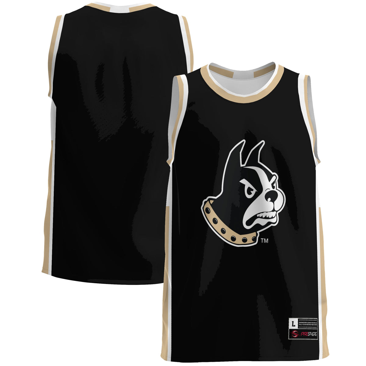 Wofford Terriers GameDay Greats Lightweight Basketball Jersey - Gold | Stitched College Jersey TJS75977