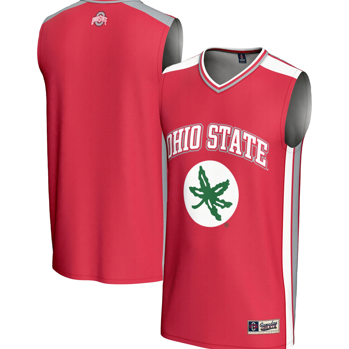Ohio State Buckeyes GameDay Greats Spirit Basketball Jersey - Scarlet | Stitched College Jersey TJS75843
