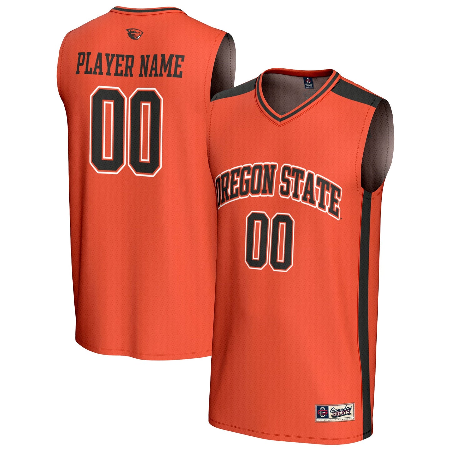 Oregon State Beavers GameDay Greats Pick-A-Player Lightweight Basketball Fashion Jersey - Orange | Stitched College Jersey TJS75714