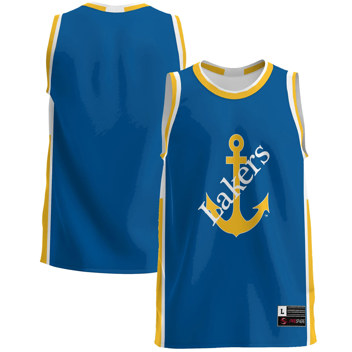Lake Superior State Lakers GameDay Greats Lightweight Basketball Jersey - Royal | Stitched College Jersey TJS76255
