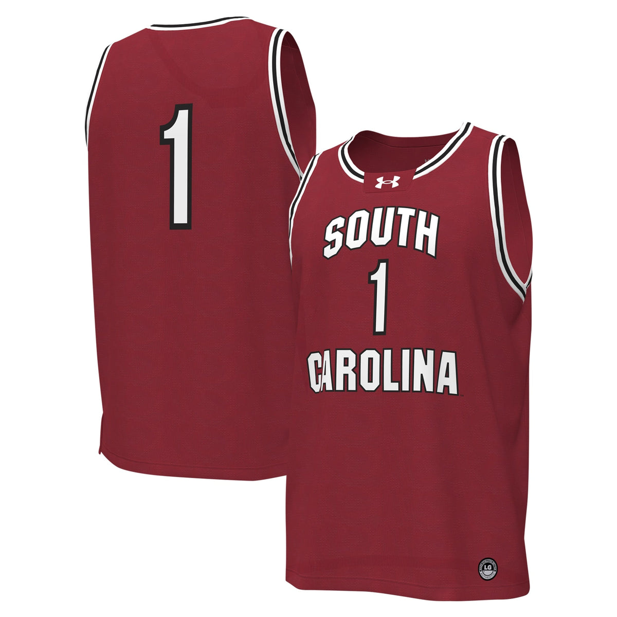 #1 South Carolina Gamecocks Replica Basketball Jersey - Garnet | Stitched College Jersey TJS76181