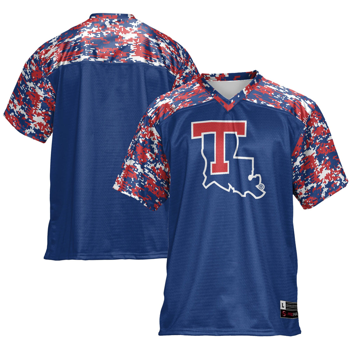 Louisiana Tech Bulldogs GameDay Greats Football Jersey - Blue | Stitched College Jersey TJS76502