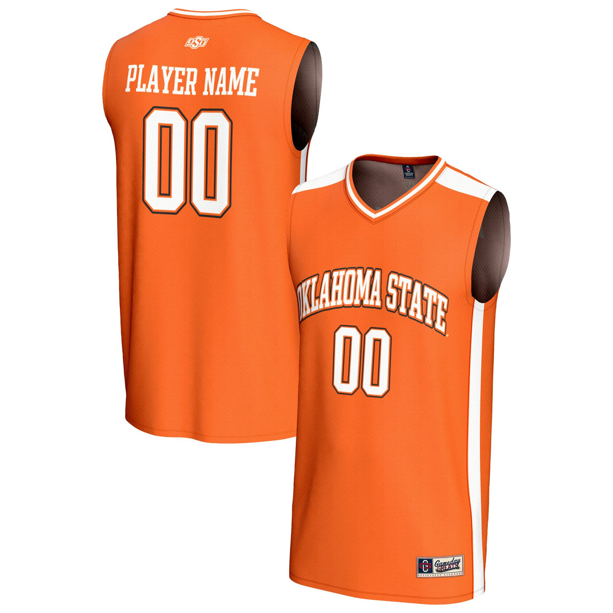 Oklahoma State Cowboys GameDay Greats Unisex Pick-A-Player Lightweight Women's Basketball Fashion Jersey - Orange | Stitched College Jersey TJS76618