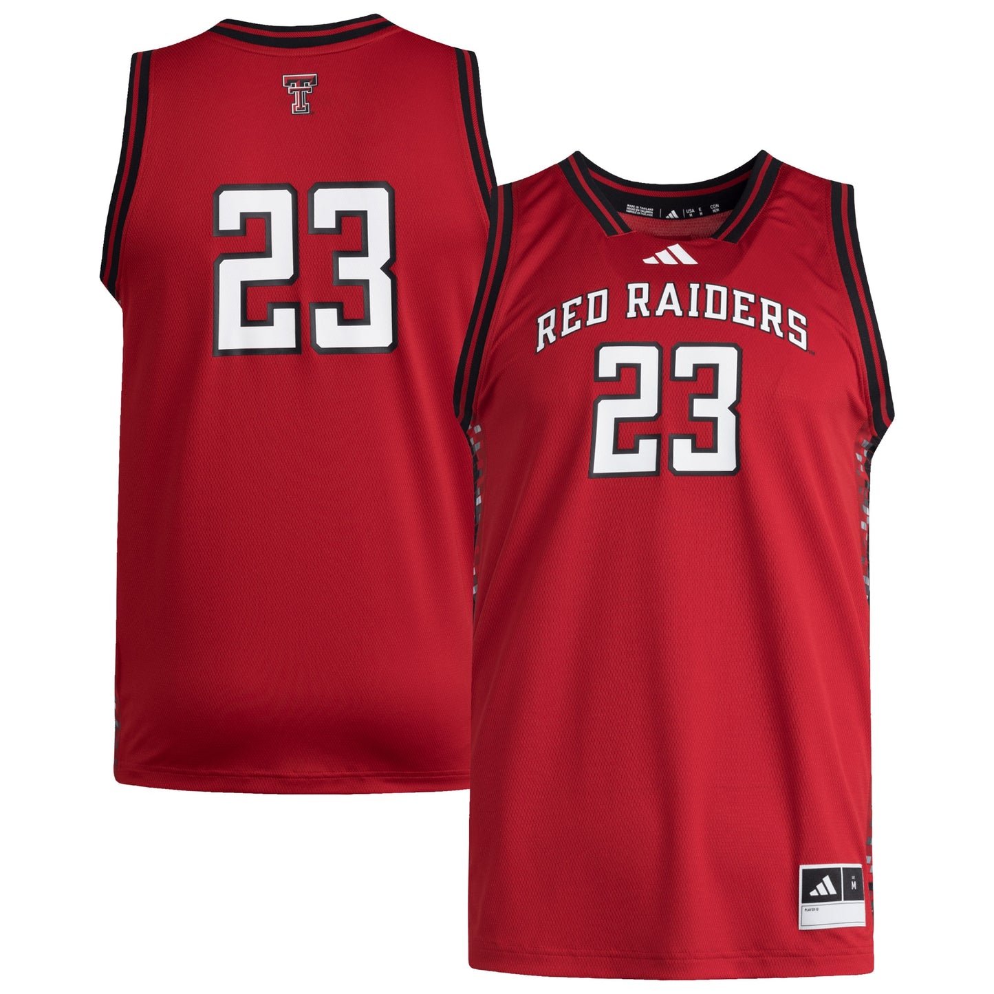 #23 Texas Tech Red Raiders Replica Swingman Jersey - Red | Stitched College Jersey TJS76523
